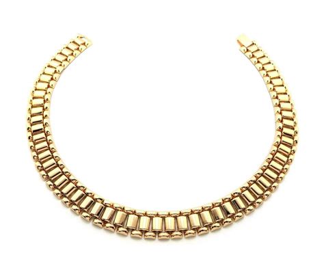 rolex 18k gold necklace.